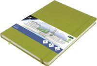 Kangaro Schetsboek A4 - Limoengroen - Hardcover - 80 Vellen - 140 Gram