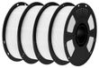 Filament PETG de 1,75 mm pour imprimantes 3D, bobine de 4 kg, couleur blanche