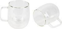 Bergner Coffee & Tea Lovers Borosilicaatglas (2 Onderdelen)