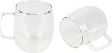 Bergner Coffee & Tea Lovers Borosilicaatglas (2 Onderdelen)