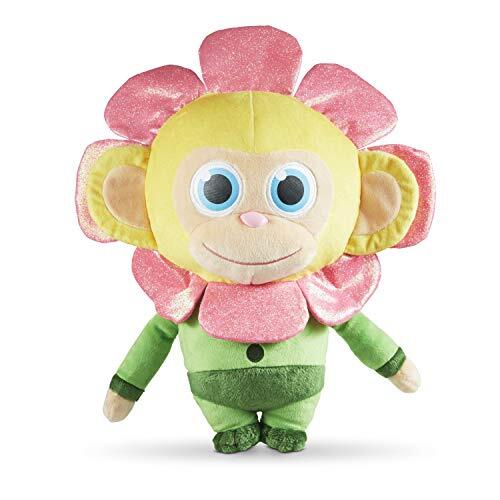 ToyJoy 31069 Scented Wonder Chimp Wonderpark Flower 36 cm pluche met suikerspingeur, meerkleurig