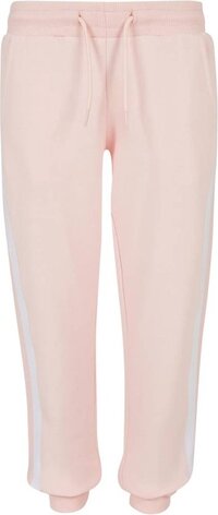 Urban Classics Collage Contrast Kinder joggingbroek - Kids 158/164 - Roze