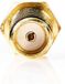 Nedis SMA-adapter - SMA female - TS9 - Verguld - 50 Ohm - Recht - PVC - Goud - 2 stuks