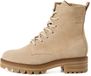 Tamaris Bottines à lacets beige
