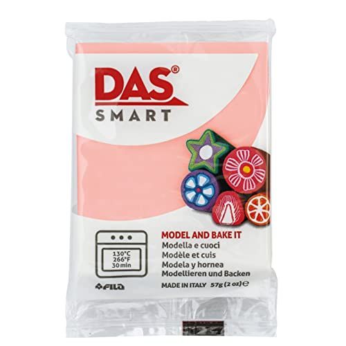 Das Smart Oven Bake Modelling Clay 56g - Pink - For Kids & Hobbyists