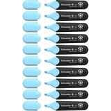 Schneider Job 150 markeerstiften (van gerecycled kunststof, bekroond met de blauwe engel) 10 stuks, hemelsblauw