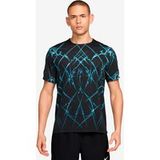 Nike AeroSwift Hardloopshirt Heren - zwart, wit, Maat L