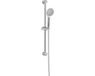 vidaXL Set de douche chrome 70 cm acier inoxydable