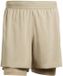 Adidas Adi365 Running Essentials 2in1 Korte Broek Beige S Man