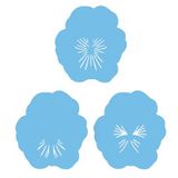 PME SFF21 taartdecoratiesjabloon 3 stuk(s) Boven