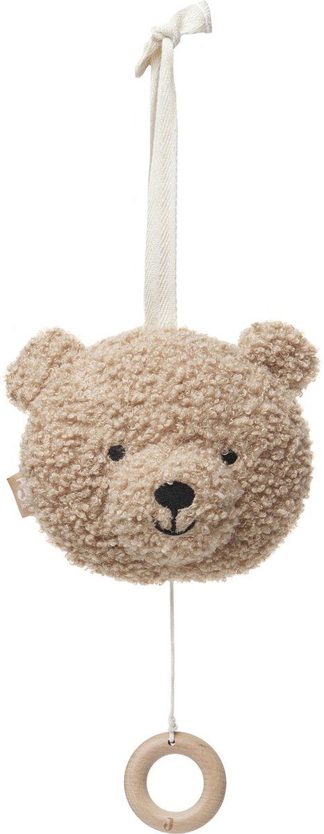 Jollein Muziekhanger Teddy Bear - Biscuit - Unisex