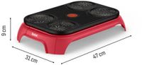 Tefal Crêpe & Grill Party PY55A7F0 Pannenkoekenmaker Zwart/Rood