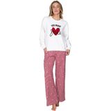 Rebelle MyRebelle - Endless Love - Comfort set - Katoen - Flanel - Rood/Wit - Maat 46