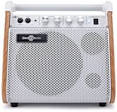 Gear4Music VISIONAMP Drum & Keyboard Amplifier, White
