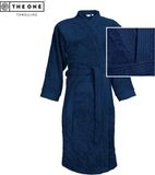 The One towelling BQS Textiles The One Towelling Badjas - L/XL - Marineblauw