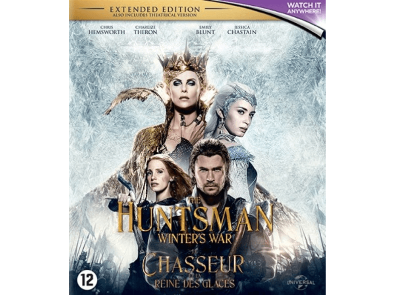 Universal Pictures Huntsman Winters War Blu ray