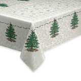 Spode Christmas Tree Collection Katoenen tafellinnen, 132 x 178 cm, ivoorkleurig