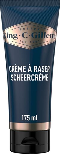 King C. Gillette Originele Scheercrème - Voor Een Scheerbeurt Van Barbierkwaliteit - 175ml