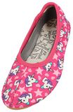 BECK Ballerina's lichtblauw / lila / pink / wit