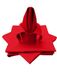 Lemos Home Stoffen Servetten Tafelkleed 4 Stuks 100% Katoen Rood 45x45cm