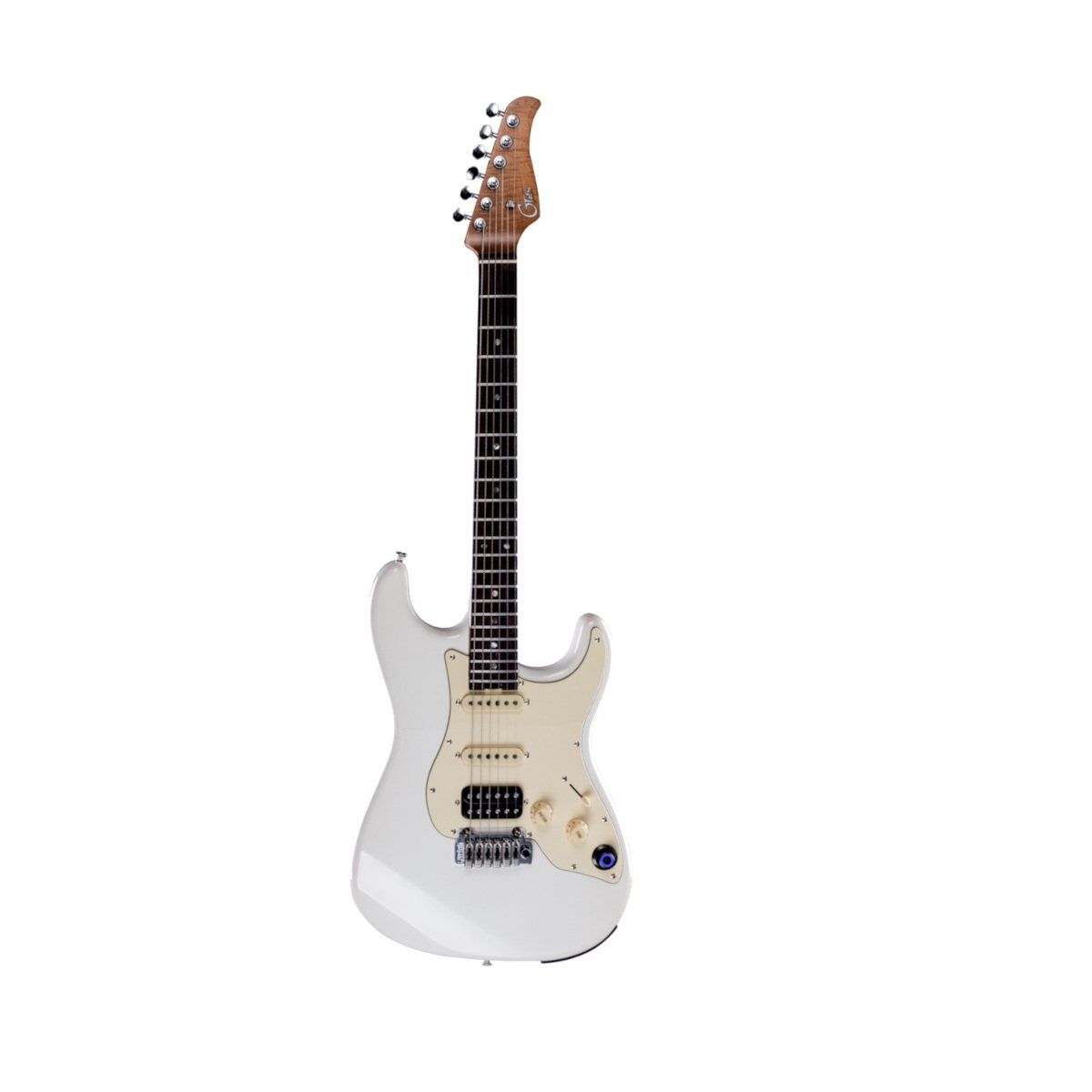 Mooer GTRS Guitars Professional 800 Olympic White Intelligent Guitar