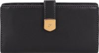 Fossil Lennox Portemonnee Leer 16.5 cm - Dames - Staand formaat - black
