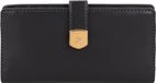 Fossil Lennox Portemonnee Leer 16.5 cm - Dames - Staand formaat - black