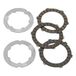 Puch Monza set d'embrayage : 5 disques, 3 disques de friction, 2 lamelles d'acier, modèles 4 vitesses 4 S, 4 SL, M 50