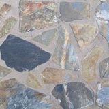 Merkloos Gardenlux Kwartsiet Glacier Grey Blue 3-5 cm dik cm tuintegel Grijs/Blauw Per 1m2