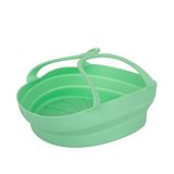 Ronde pan met handgrepen D.22 groen