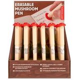 Kikkerland Design, Inc. Gadget Kikkerland Uitwisbare pen Champignon