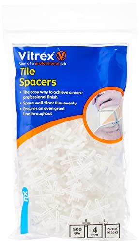 Vitrex 10 2042 Vloertegel Spacers 4.00mm (500 stuks)
