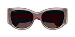 Gucci Lunettes de soleil œil de chat pour femmes GG2115S Marron 55mm