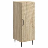 vidaXL Dressoir Sonoma Eiken 89,5 cm
