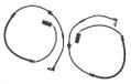 Brembo A00259 Slijtageverzwaring voor remblokken, aantal 2