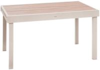 Hespéride Uitschuifbare tuintafel voor 12 personen van aluminium en glas PIAZZA