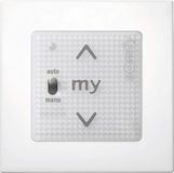 Somfy Émetteur mural Smoove Uno 1811404 - récepteur io-radio - Intégration maison intelligente