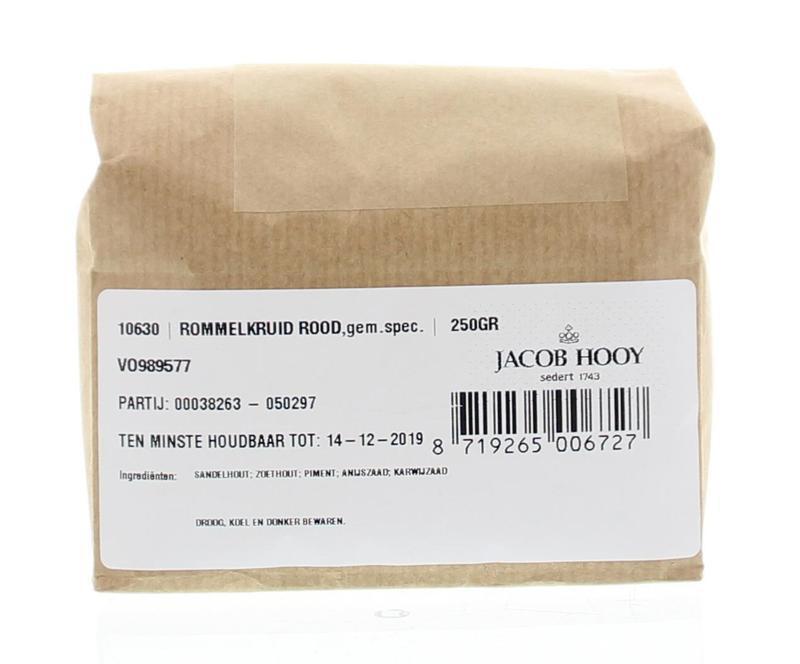 Jacob Hooy Rommelkruid Rood 250gr