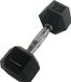 Sveltus Dumbbell Hexagonal 4 Kg Zwart Rubber