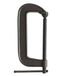 Bessey 540-10 Nodulair Legering Gegoten Klem met 10" Capaciteit x 3 5/8" Keeldiepte & 3 lbs Klemkracht, Zwart