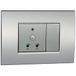 VEMER VE790900 SENS IR DUO schemerbewegingsmelder voor binnen, infrarood bewegingssensor, installatie op inbouwdoos, zilver
