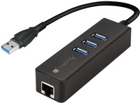 Techly IDATA USB-ETGIGA-3U2