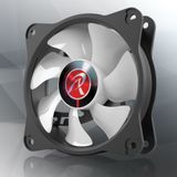 RAIJINTEK EOS 9 RBW ADD Moederbord, Processor Ventilator 10 cm Zwart, Wit 1 stuk(s)