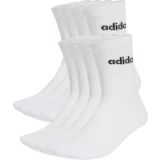 Adidas Performance Linear Gevoerde Sokken 10 Paar - Unisex - Wit