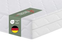 Badenia Trendline BT 100 Duo Rolmatras, 140 x 200 cm, Koudschuimmatras met Hardheid H3/H4, Tweezijdig en Oprolbaar