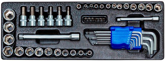 Seneca Bol Doppendoos 1/4" - 3/8" SAE 49 delig