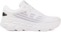 Emporio Armani Kobra Lage sneakers Heren Wit Synthetisch