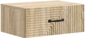 vidaXL Muurbevestigde Nachttafel Sonoma Eiken 49 x 34,5 x 20 cm