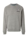SCOTCH & SODA Sweatshirt grijs gemêleerd / zwart / wit