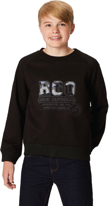 Regatta Breck Outdoortrui Kinderen - Maat 164 - Zwart